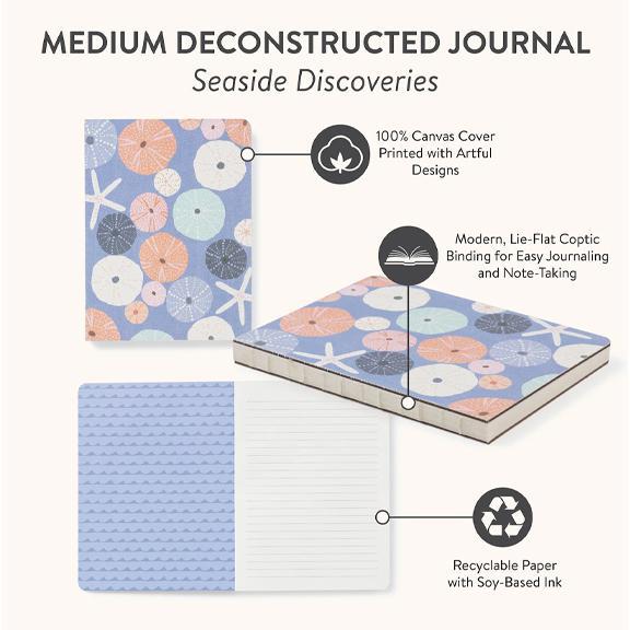 Seaside Discoveries Deconstructed Journal