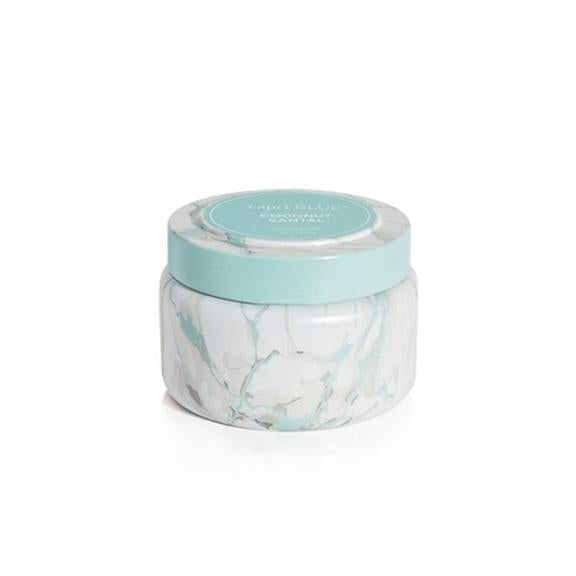 Coconut Santal - Modern Marble Travel Tin Candle