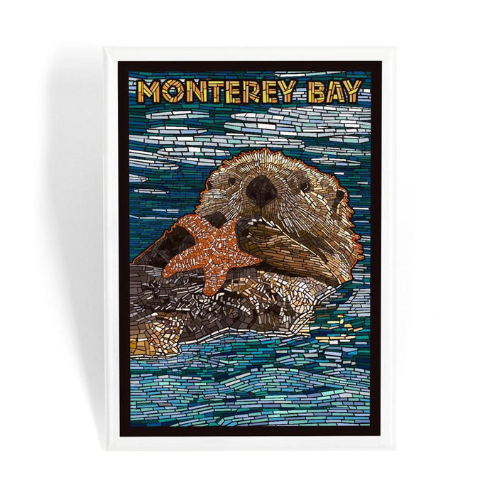 Magnet - Monterey Bay Sea Otter Mosaic