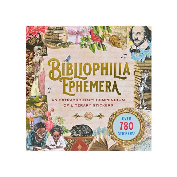 Bibliophilia Ephemera Sticker Book