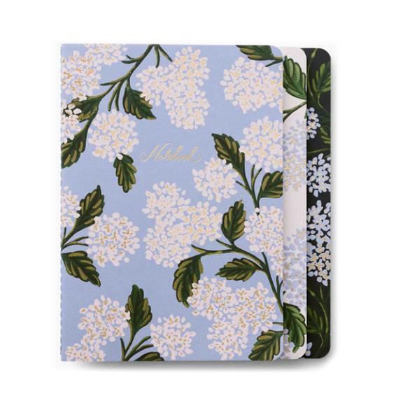 Hydrangea Notebook Set