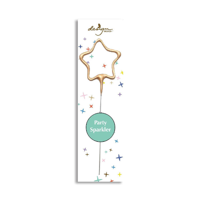 Gold Sparkler- Star