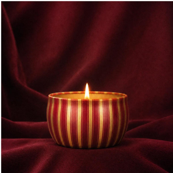 Holiday Tin Candle - Velvet Rouge