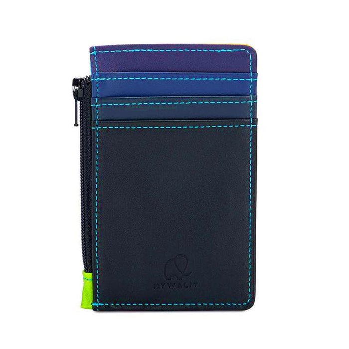Credit Card Holder with Coin Purse - Black Pace