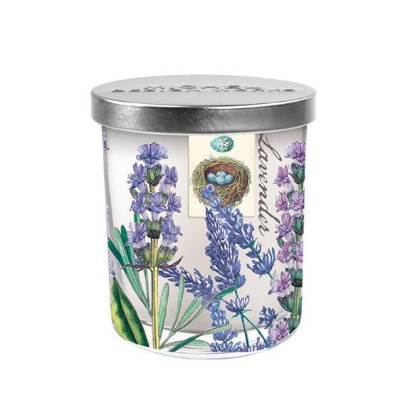 Lavender Rosemary Candle Jar with Lid
