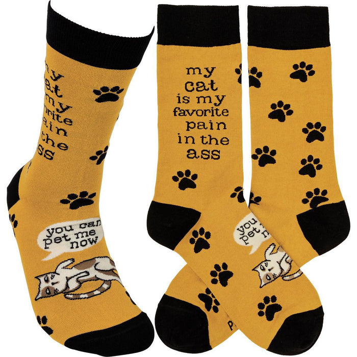 My Cat Pain In The *** Unisex Socks