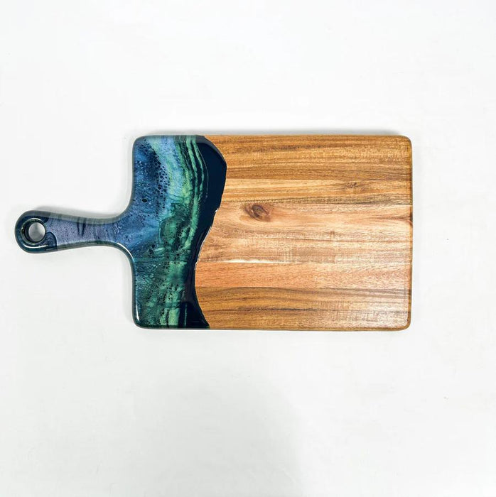 Medium Handled Cheese Board - Northern Lights