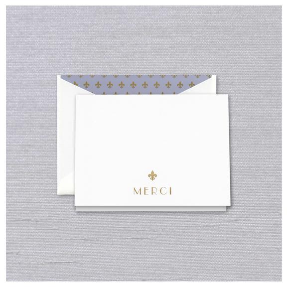 Merci Fleur Thank You Notes