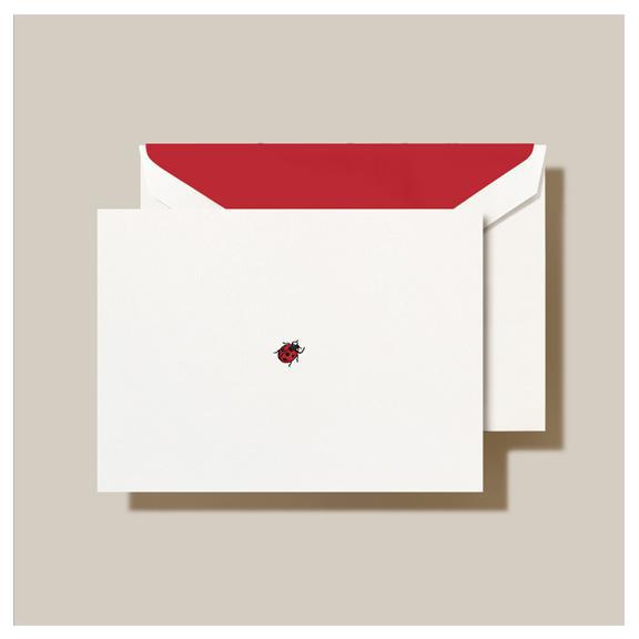Engraved Ladybug Notes