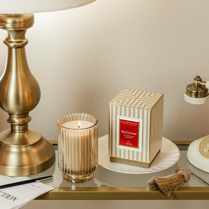 Holiday Box Candle - Red Currant