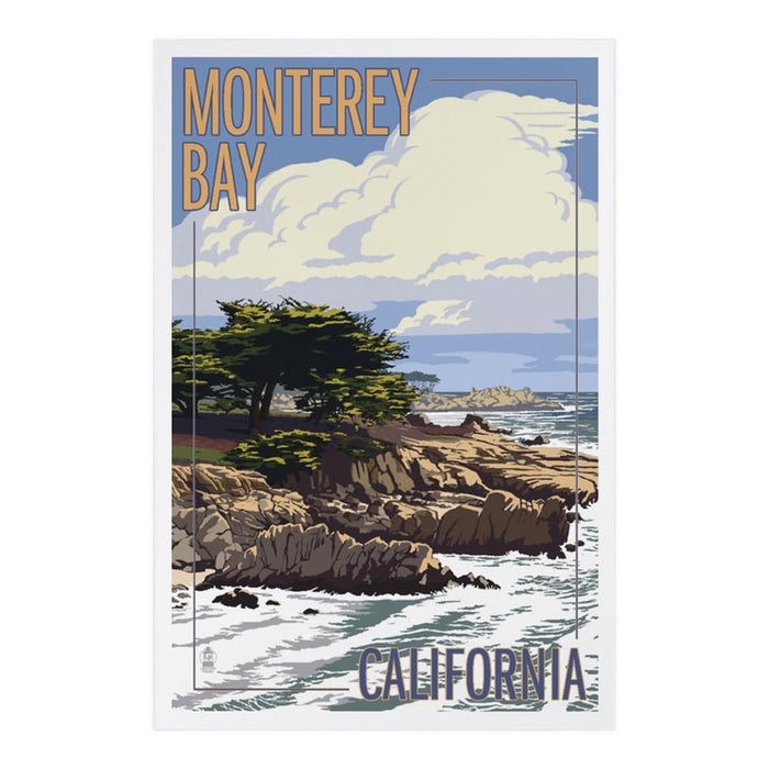 Postcard - Monterey Bay Cypress Tree