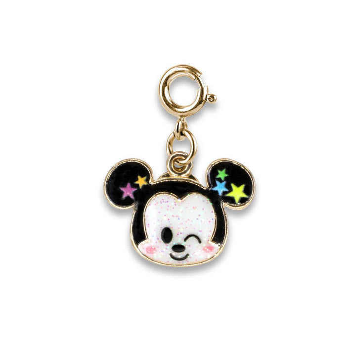 Charm It! Gold Glitter Mickey Charm