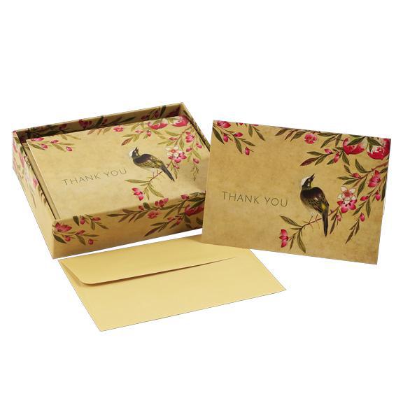 Peach Blossoms Thank You Notes