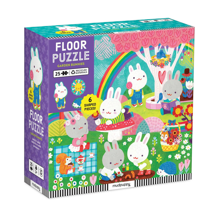 Garden Bunnies Floor Puzzle