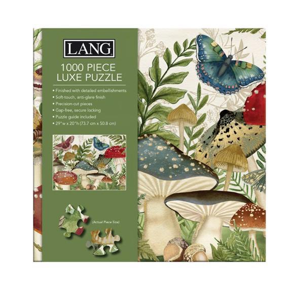 Botanical Mushrooms 1000 Piece Puzzle
