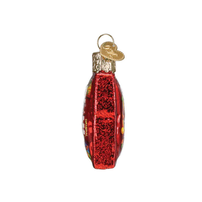 Mini Skittle Bag Glass Ornament