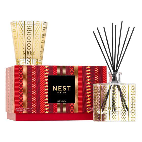 Holiday Candle and Diffuser Set