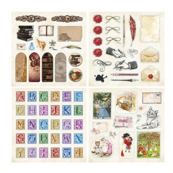 Bibliophilia Ephemera Sticker Book