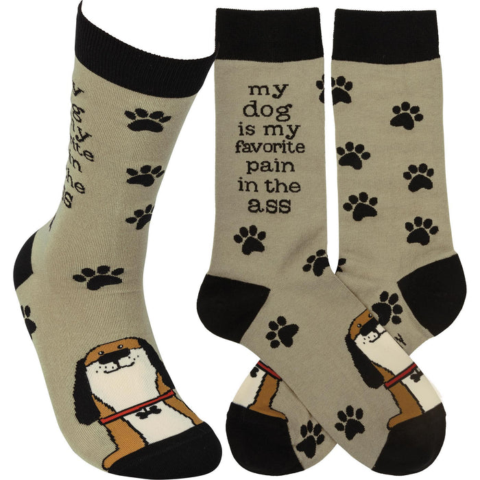 My Dog Pain In The *** Unisex Socks
