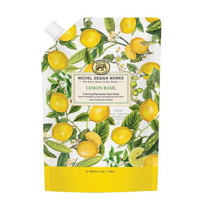 Lemon Basil Foaming Soap Refill