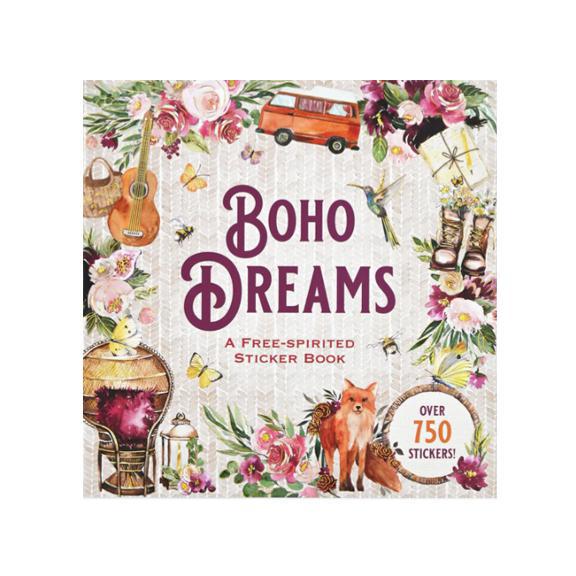 Boho Dreams Sticker Book