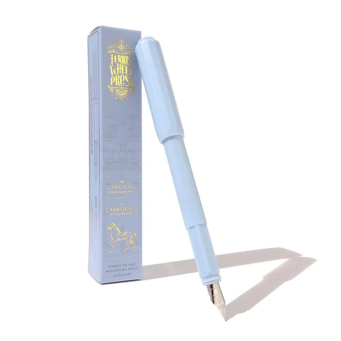 Carousel Fountain Pen - Fine Nib - Forget Me Not