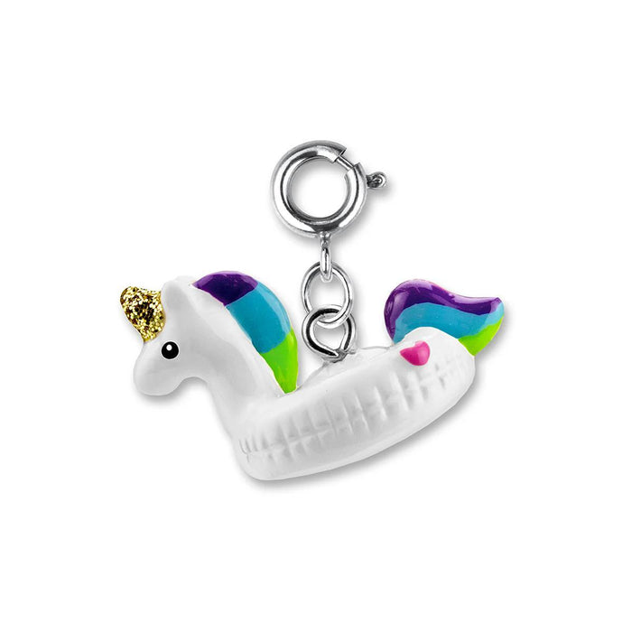 Charm It! Silver Rainbow Unicorn Float Charm