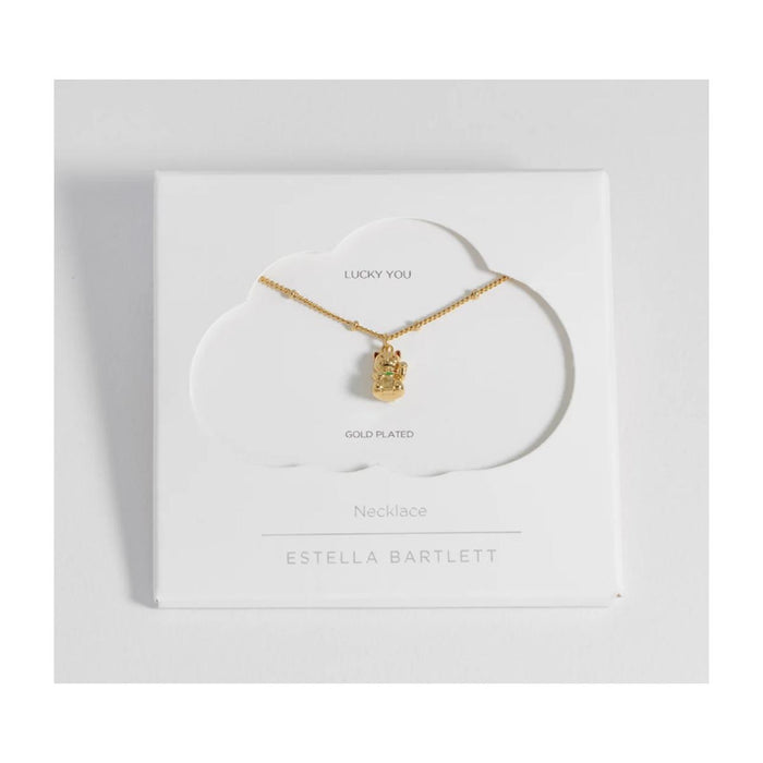 Lucky Cat Necklace - Gold Plated