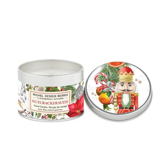 Nutcracker Suite Travel Tin Candle