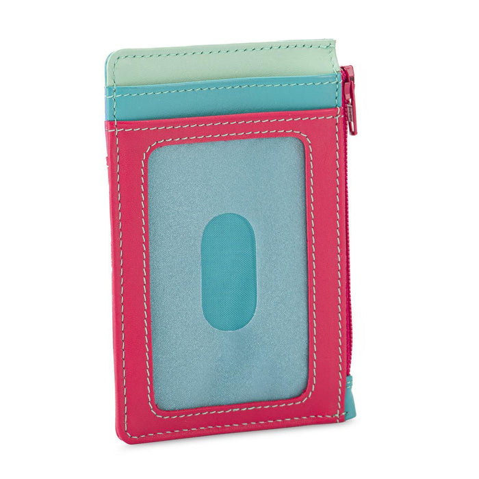 Credit Card Holder with Coin Purse - Lipstick