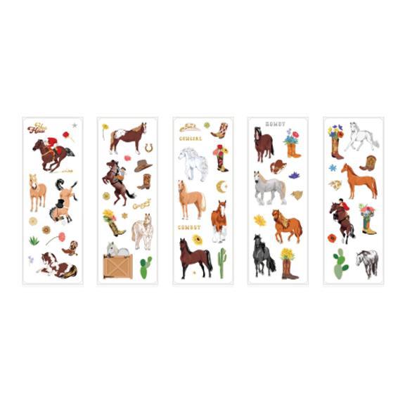 Horses Sticker Set