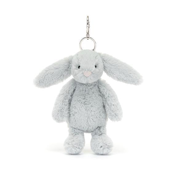 Bashful Silver Bunny Bag Charm