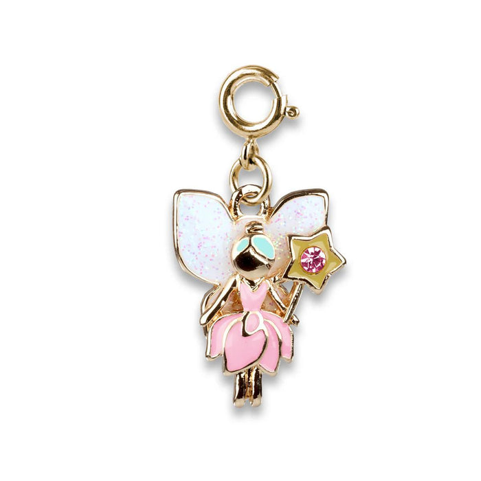 Charm It! Gold Glitter Fairy Charm