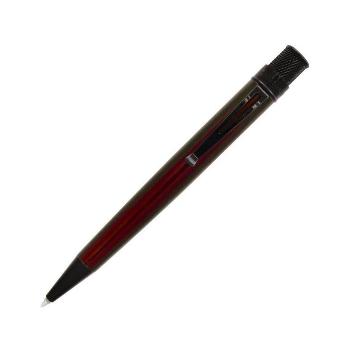 Retro 1951 Tornado Stealth Lacquer Rollerball Pen - Black Cherry