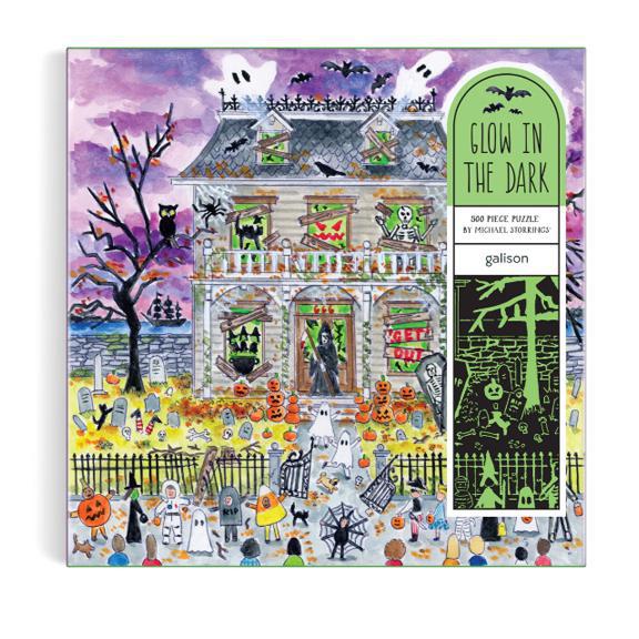 Michael Storrings Haunted House 500 Piece Puzzle