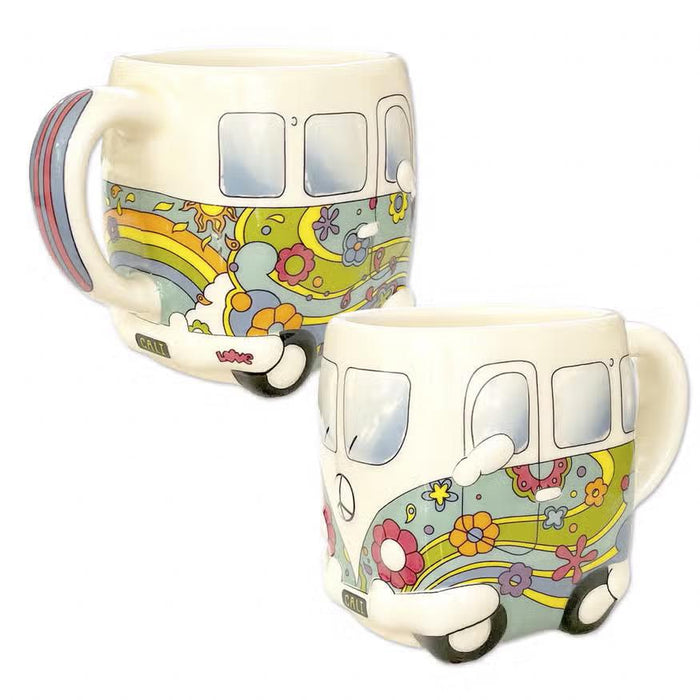 Hippie Van Ceramic Mug