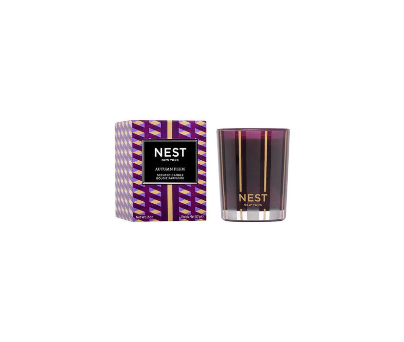 Autumn Plum Votive Candle