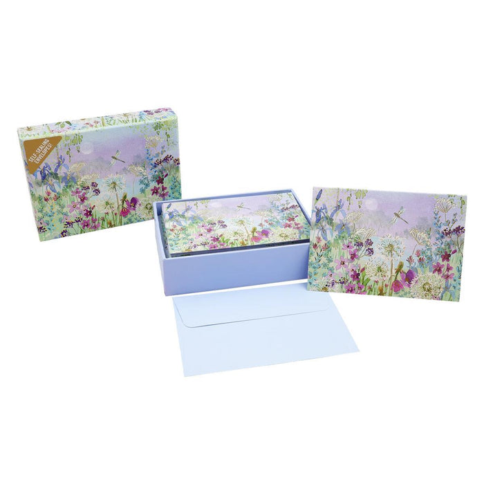 Dragonflies and Dandelions Note Cards