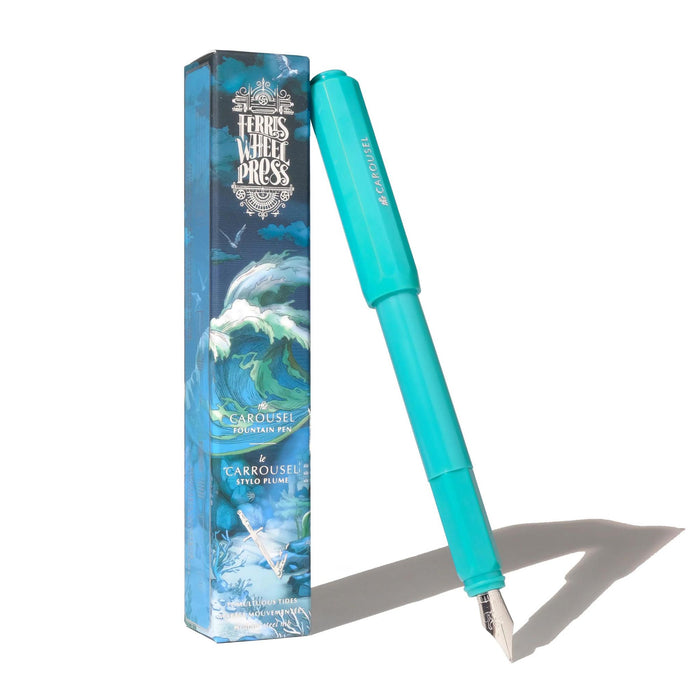 Carousel Fountain Pen - Medium Nib - Tumultuous Tides