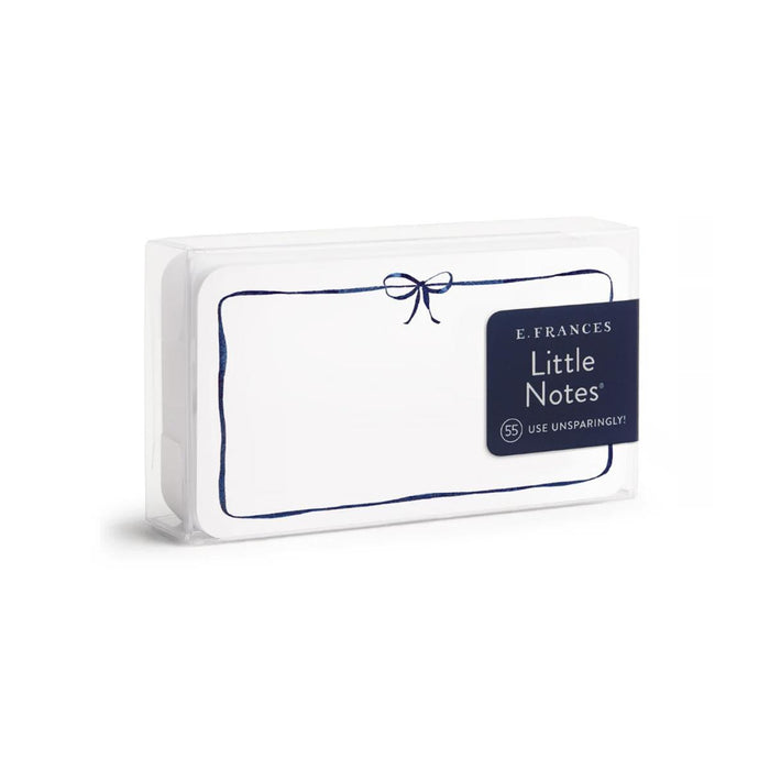 Little Notes - Navy Bow