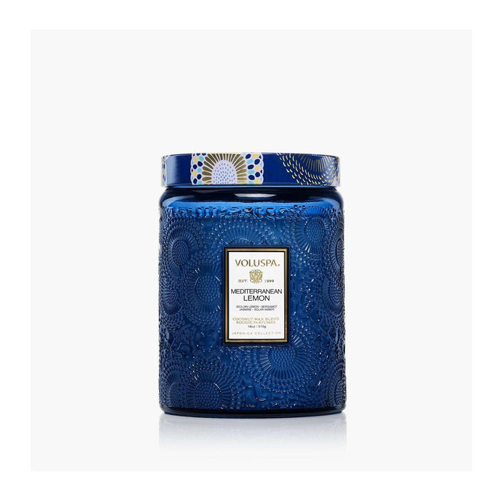 Mediterranean Lemon Large Jar Candle