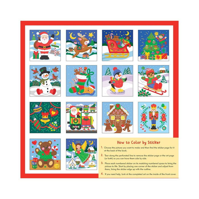 Color-by-Sticker: Christmas