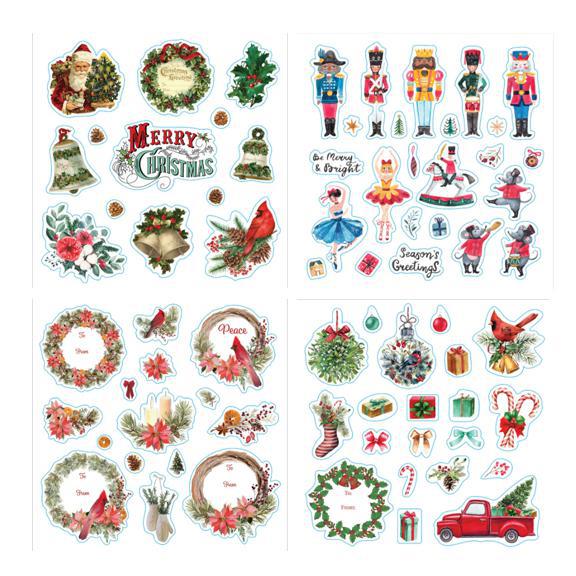 Merry and Bright Sticker Book