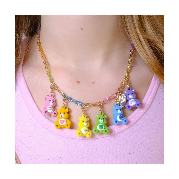 Charm It! Gold Cheer Bear Charm