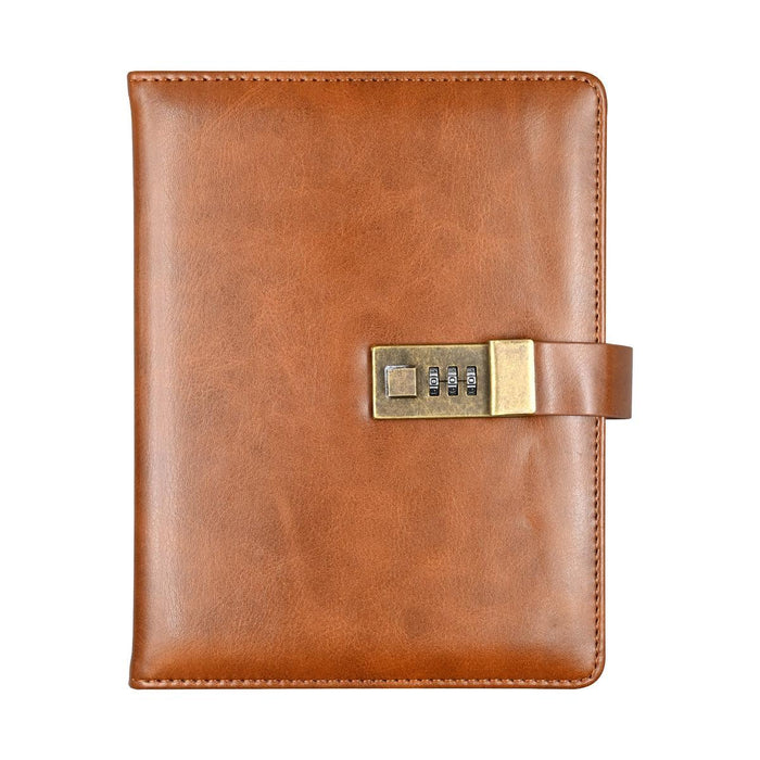Artisan Brown Locking Journal
