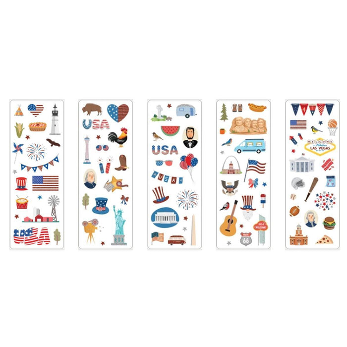 America Sticker Set