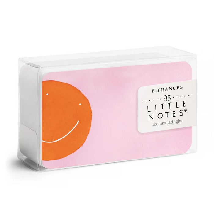 Little Notes - Orange Smiley