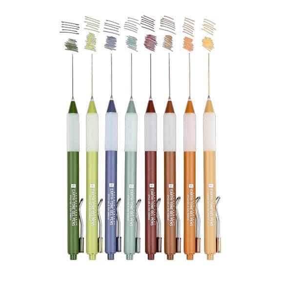 Earth-Tone Gel Pens