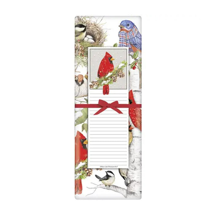 Winter Birds Notepad Set