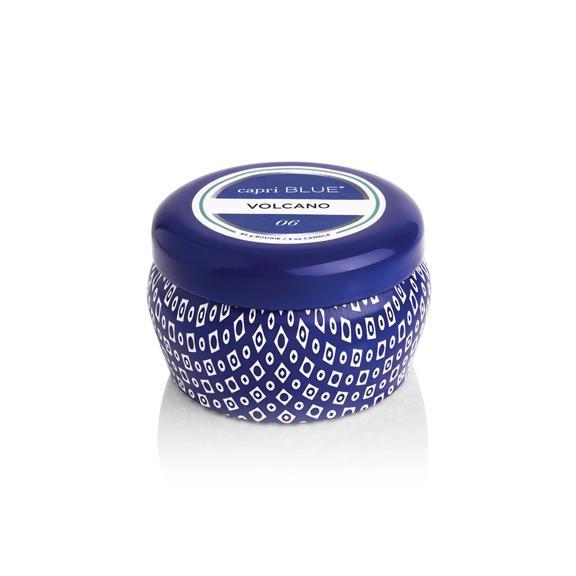 Volcano - Blue Signature Mini Tin Candle 3 oz